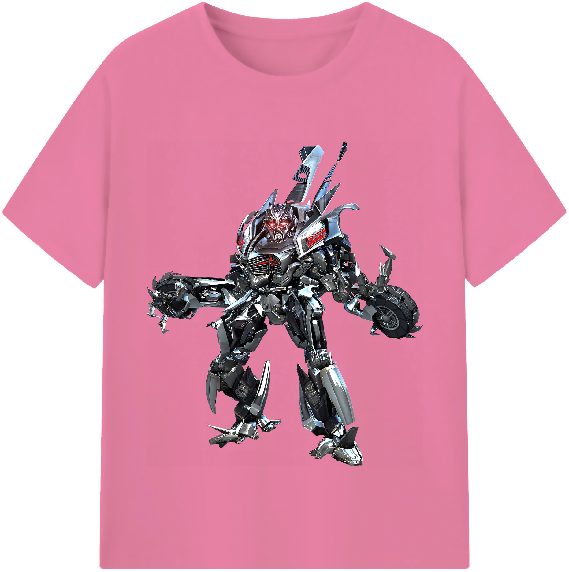 （画像用） Transformers トランスフォーマー 綿100％半袖Tシャツ（フロントプリント）